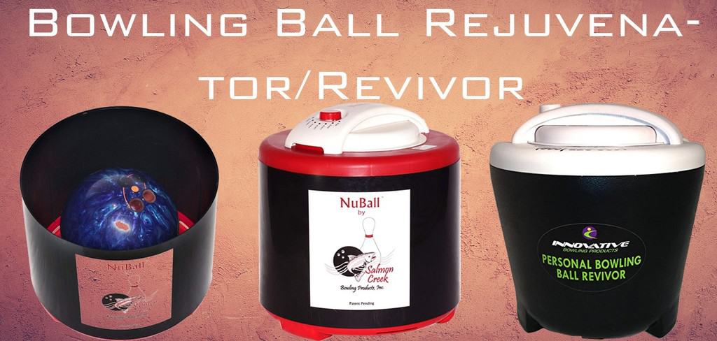 Bowling ball rejuvenator and revivor machines NuBall and Innovative for maintaining bowling ball performance