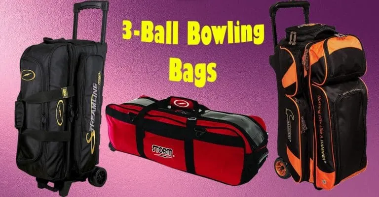 best 3 ball bowling bags comparison three different styles storm treamline tote hammer premium roller orange black expert reviews