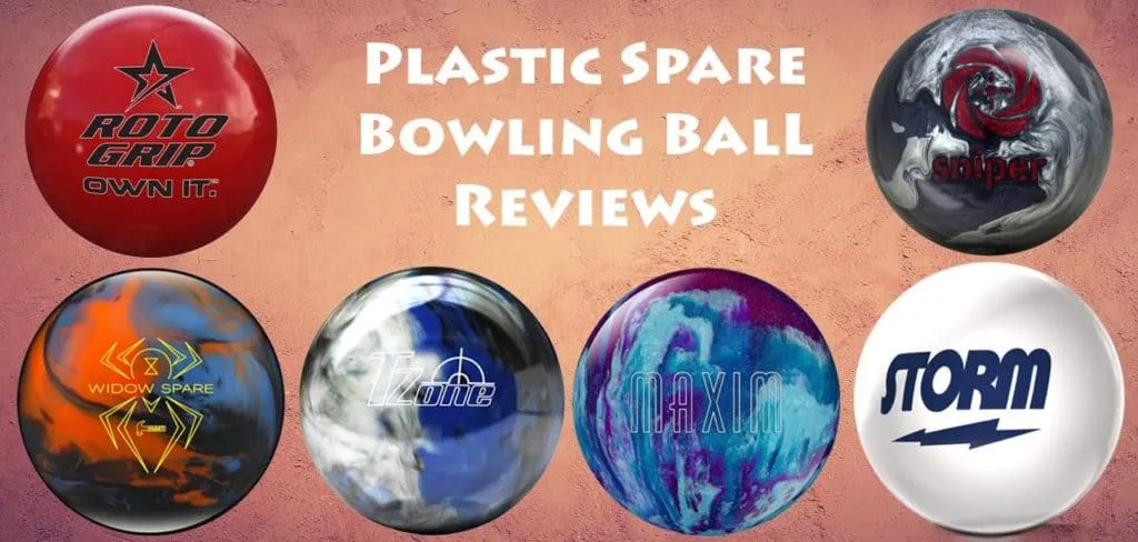 Best plastic spare bowling balls featuring Roto Grip Widow Spare TZone Maxim Sniper Storm for accuracy